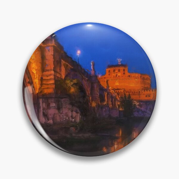 Item preview, Rome, Mausoleum of Hadrian designed and sold by AM FineArtPrints.
