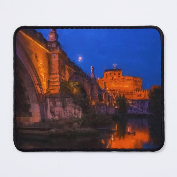 Item preview, Rome, Mausoleum of Hadrian designed and sold by AM FineArtPrints.
