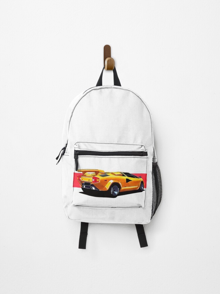 Mochila «Lamborghini Countach amarillo» de MathildaVenalti | Redbubble