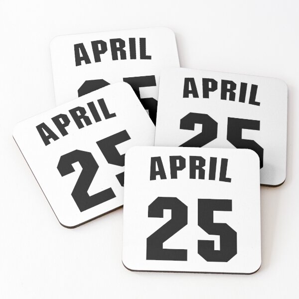 Item preview, Date of birth  25 April  birthday gift sport design designed and sold by Panya-Design.