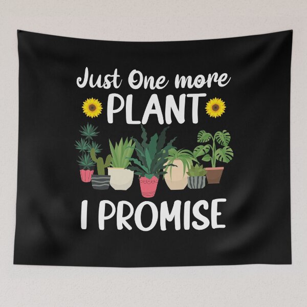 Item preview, Just One More Plant I Promise Funny Succulent Gardening designed and sold by Fleyshop.