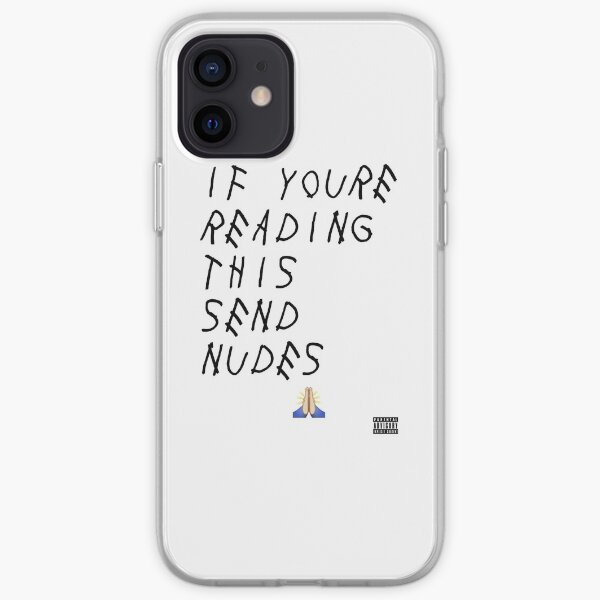 Si vous lisez ceci, envoyez Nudes Coque souple iPhone