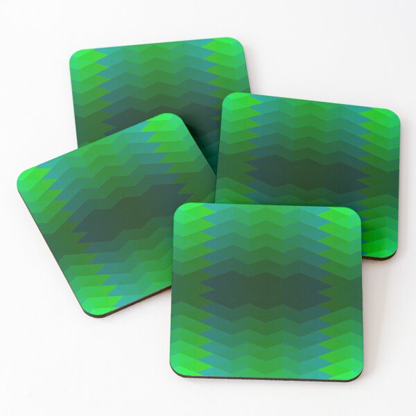 Item preview, Geometrical Green Pattern designed and sold by TheArtism.