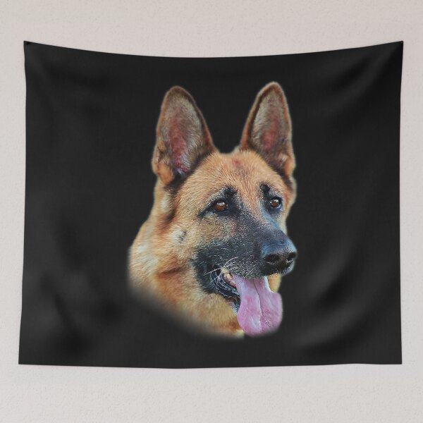Artikelvorschau, German Shepherd Face entworfen und verkauft von Lynette1241.