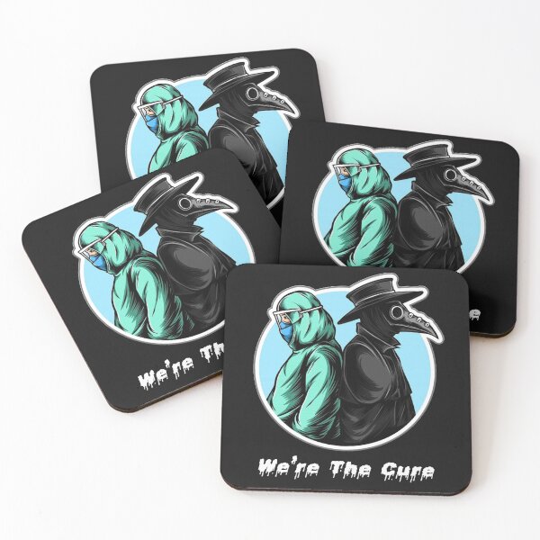 Item preview, plague doctor and Quarantine doctors we're the cure designed and sold by Yu-u-Ta.