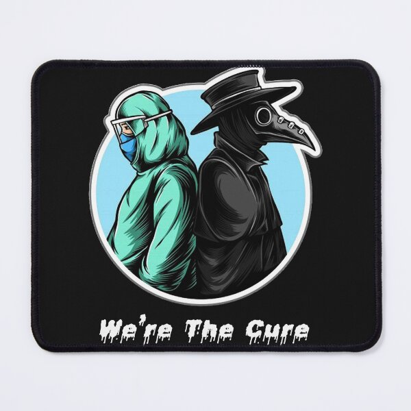 Item preview, plague doctor and Quarantine doctors we're the cure designed and sold by Yu-u-Ta.
