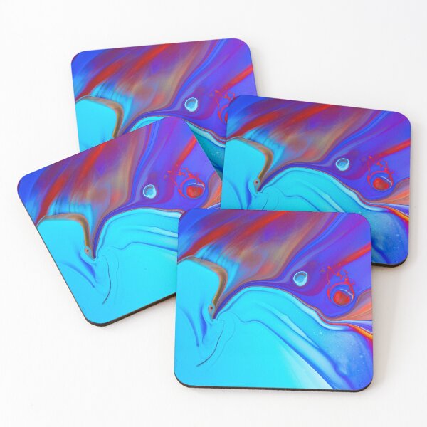 Item preview, Cool Blue Abstract Art designed and sold by Mo_Money_.