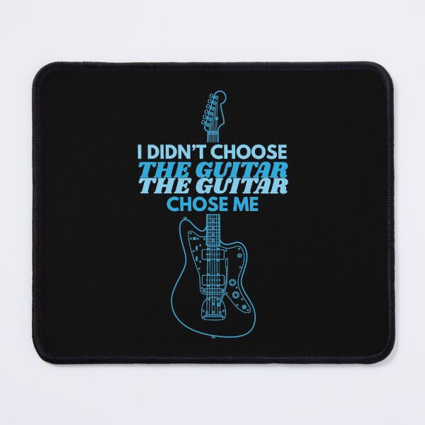 Item preview, I Didn't Choose The Guitar Offset Style Electric Guitar Outline designed and sold by nightsworthy.