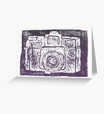 Holga Greeting Card