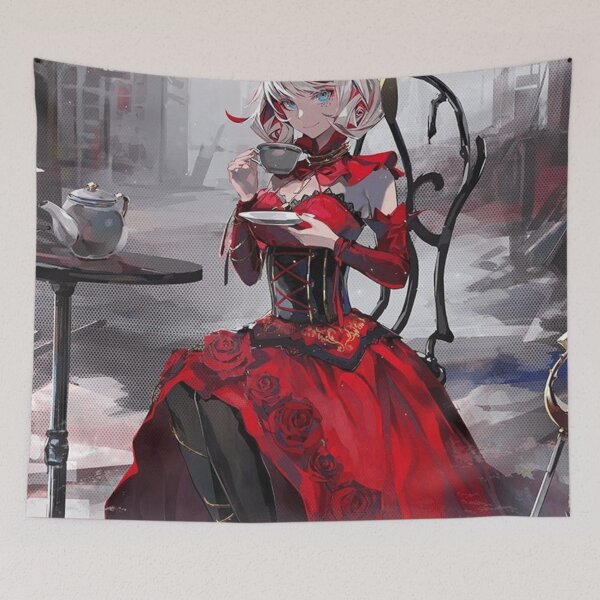 Item preview, Wanna some tea? || Anime Girl designed and sold by AszaAri.