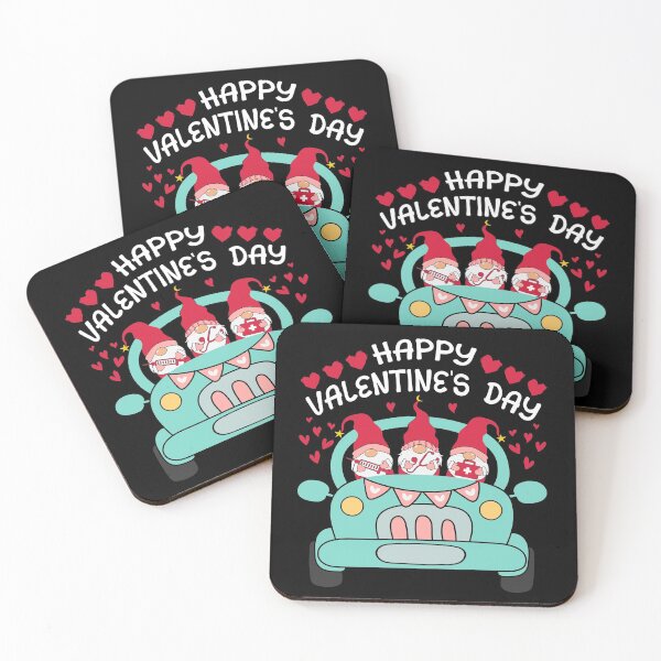 Item preview, Cute Gnomes In Truck Happy Valentine designed and sold by Meggie179.