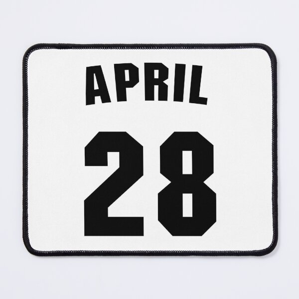 Item preview, Date of birth 28 April birthday gift sport design designed and sold by Panya-Design.