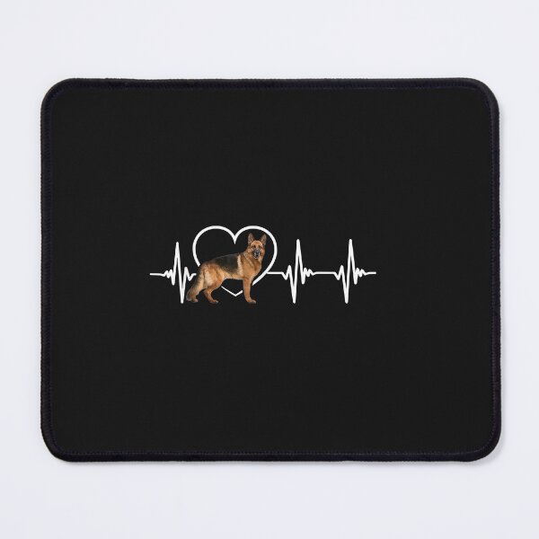 Artikelvorschau, German Shepherd Heartbeat Love German Shepherd entworfen und verkauft von Lynette1241.