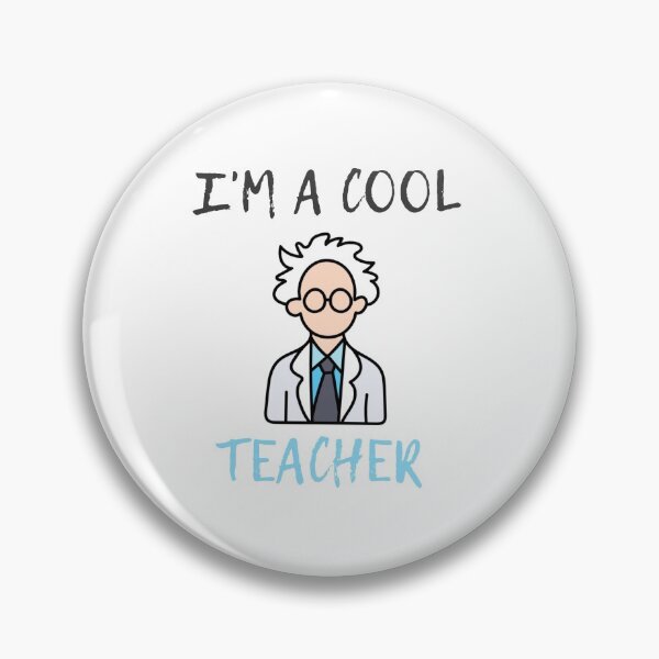 Item preview, I'm a cool teacher  designed and sold by Douaa_Print.