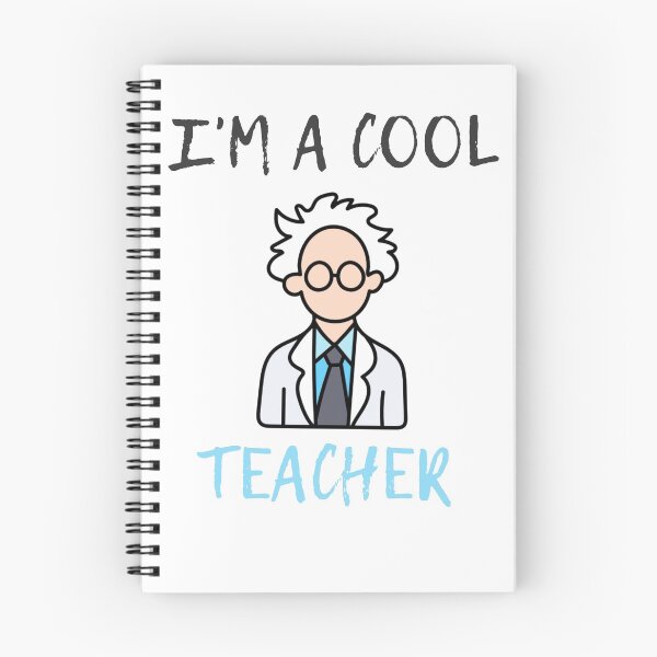 Item preview, I'm a cool teacher  designed and sold by Douaa_Print.