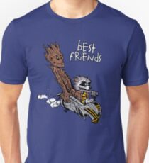 Raccoon and Tree Unisex T-Shirt