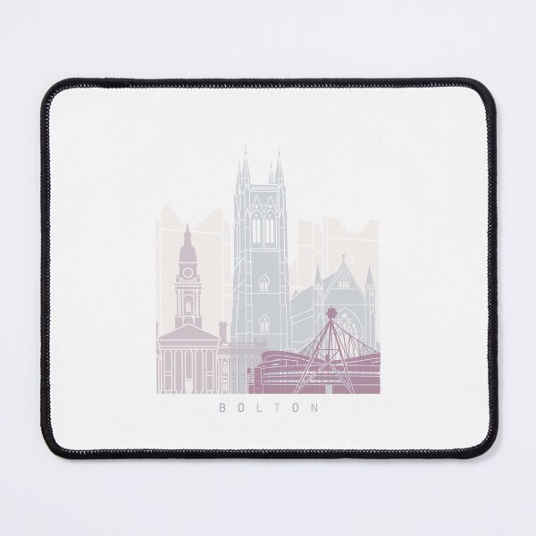 Item preview, Bolton skyline poster Pastel designed and sold by paulrommer.