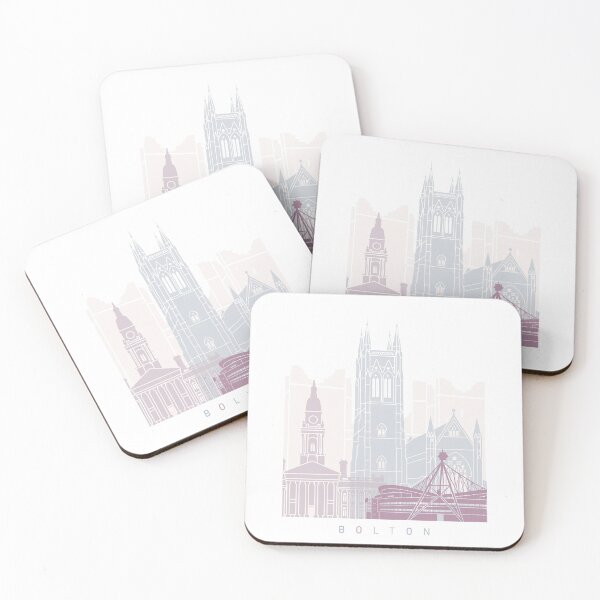 Item preview, Bolton skyline poster Pastel designed and sold by paulrommer.