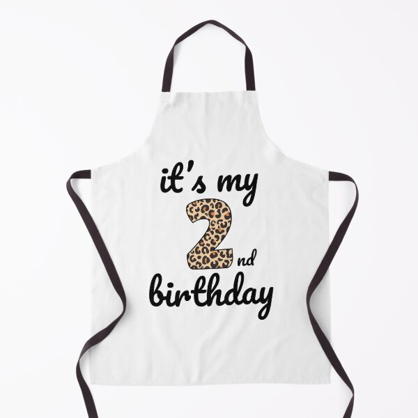 Item preview, Its my birthday, 2nd Birthday Leopard Print, Kid Leopard 2nd Birthday, 2 Years Old Wild Animal, Number Two Safari Zoo designed and sold by singRsong.