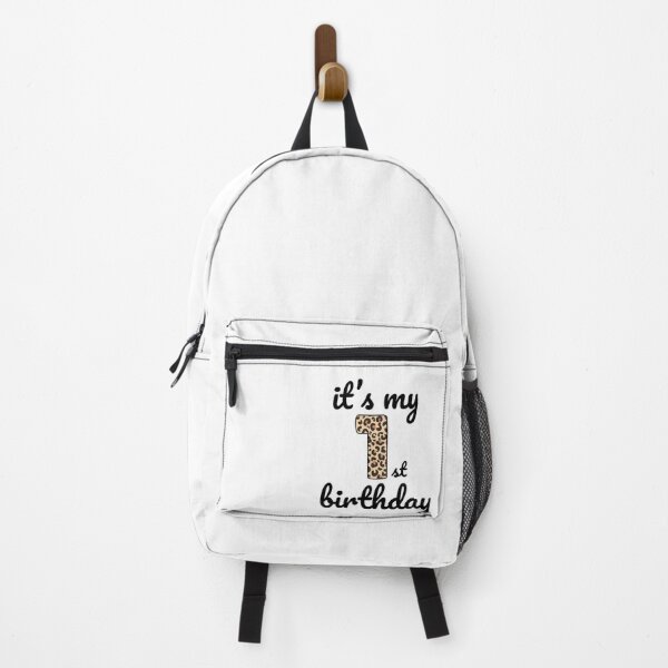 Item preview, Its my birthday, 1st Birthday Leopard Print, Kid Leopard 1st Birthday, 1 Year Old Wild Animal, Number One Safari Zoo designed and sold by singRsong.