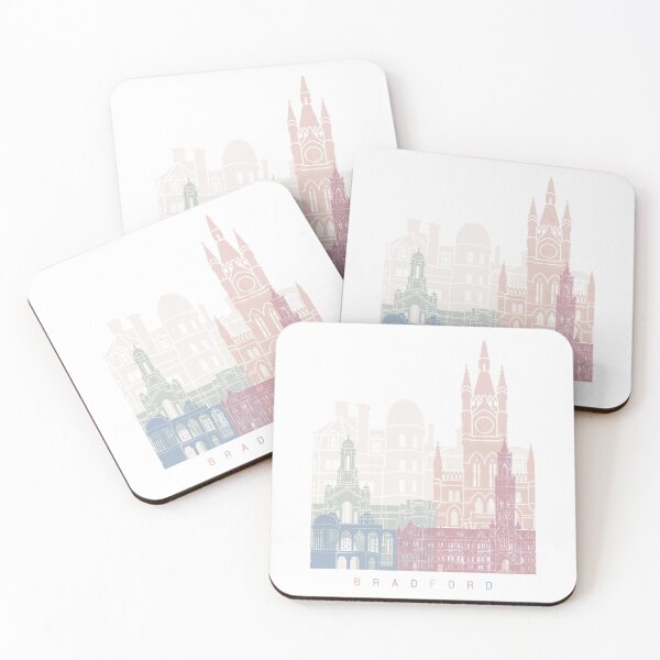 Item preview, Bradford skyline poster Pastel designed and sold by paulrommer.