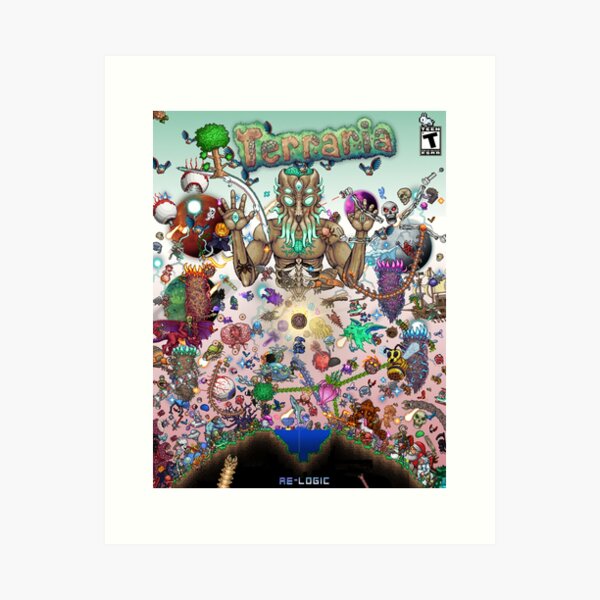 Terraria Boss Rush Hardmode Edition Greeting Card for Sale by PauloDen