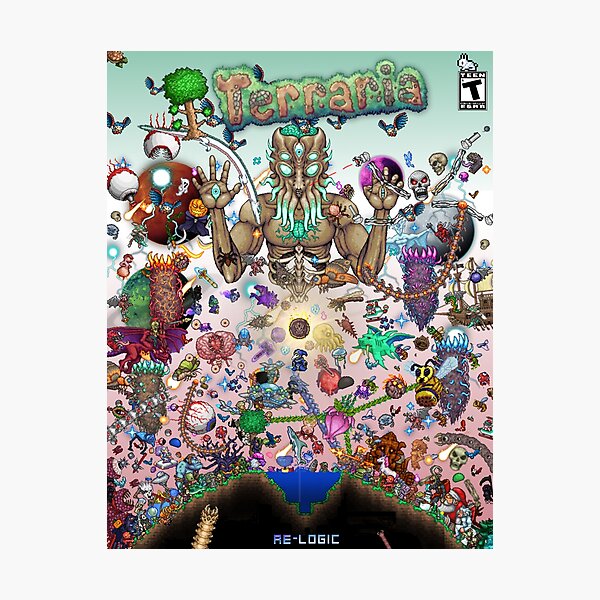 Terraria Game - Eye Boss Photographic Print for Sale by Gnextdoor22