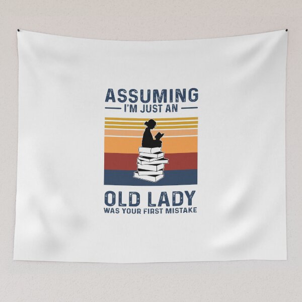 Item preview, book- assuming i'm just an old lady designed and sold by Anderson456.