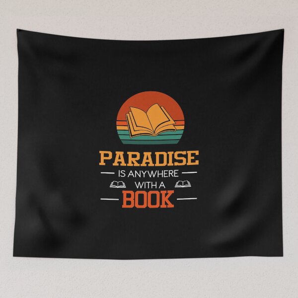 Item preview, Book- paradise is anywhere designed and sold by Anderson456.