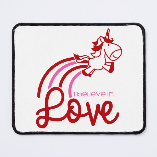 Item preview, Valentine Unicorn I Believe In Love designed and sold by BrianWilburn.