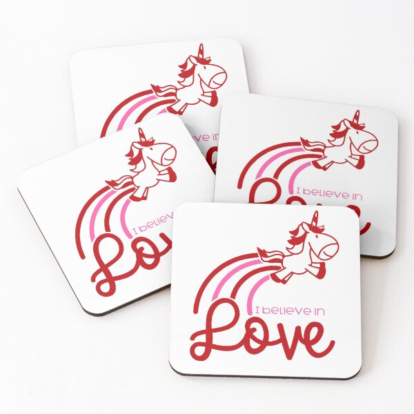 Item preview, Valentine Unicorn I Believe In Love designed and sold by BrianWilburn.
