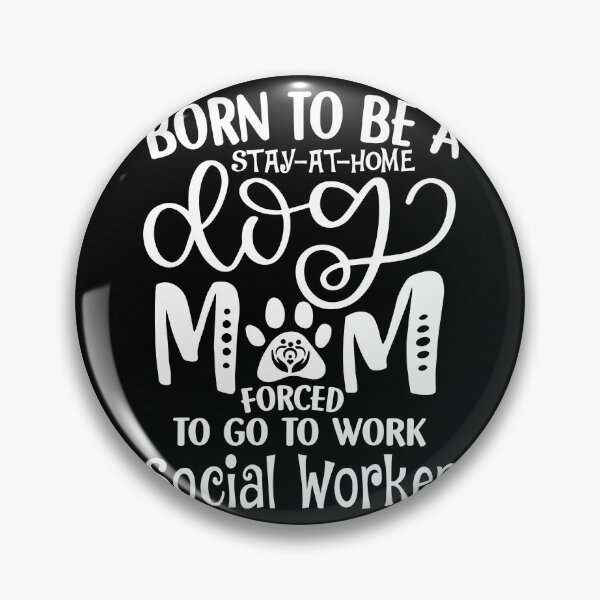 Item preview, BORN TO BE A STAY AT HOME SOCIAL WORKER designed and sold by Anderson456.