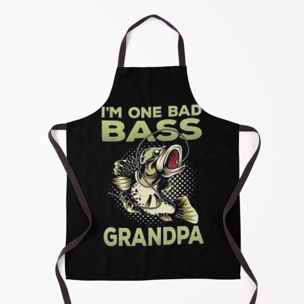 I'm One Bad Bass Grandpa - Funny Bass Fishing T-Shirt