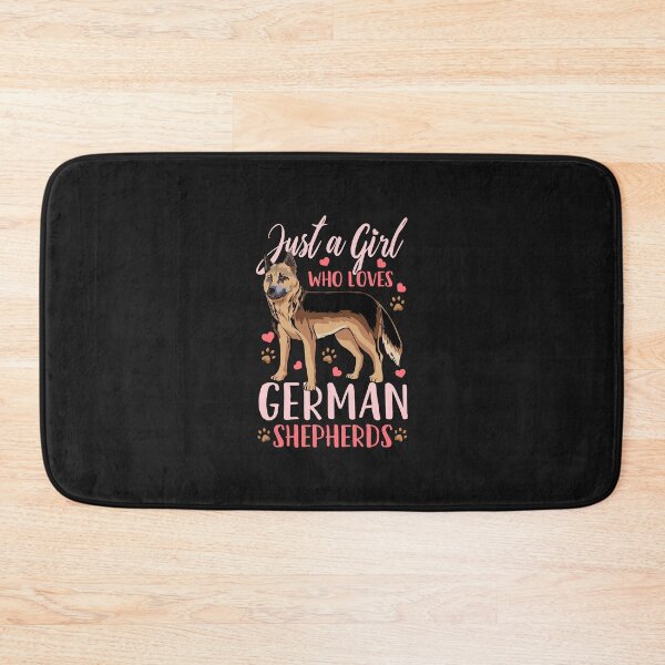 Item preview, German Shepherd Just a Girl Who Loves German Shepherds Gift Long Sleeve designed and sold by Lynette1241.