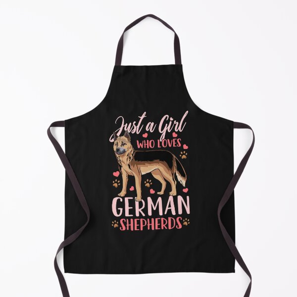 Item preview, German Shepherd Just a Girl Who Loves German Shepherds Gift Long Sleeve designed and sold by Lynette1241.