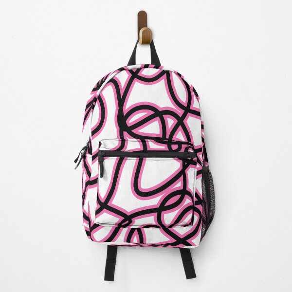 Item preview, Abstract pattern - pink and white. designed and sold by K.S ART.
