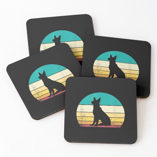 Item preview, German Shepherd Lovers Vintage Retro Sunset Men Women designed and sold by Lynette1241.