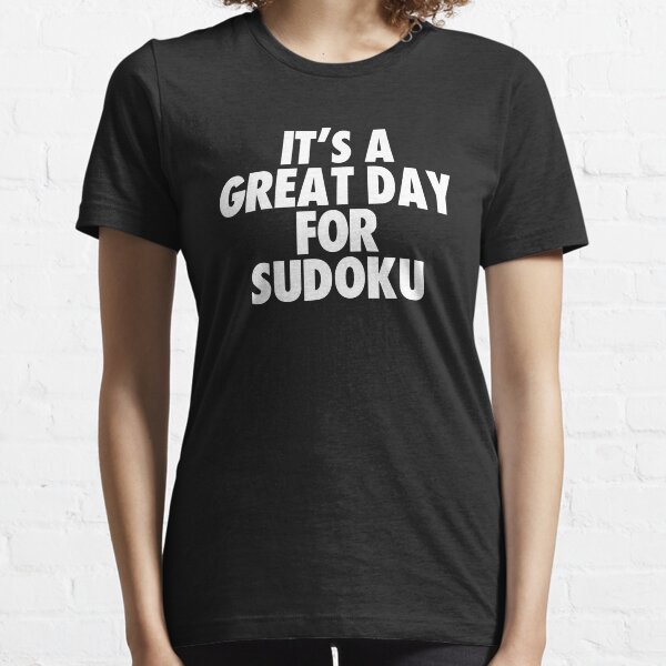 Item preview, It's a Great Day for Sudoku designed and sold by kindxinn.
