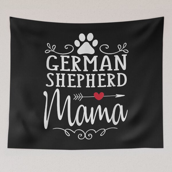 Artikelvorschau, German Shepherd Mama - German Shepherd Lover Shirt Gift entworfen und verkauft von Lynette1241.