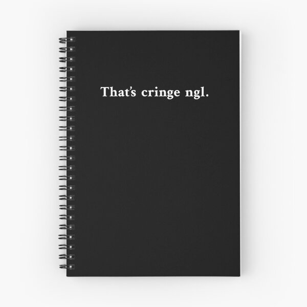 Item preview, That's cringe not gonna lie designed and sold by OrenjiMan.