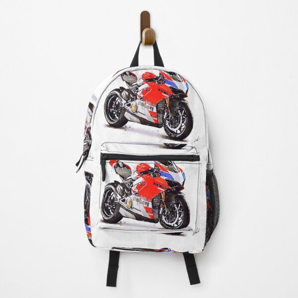 Item preview, Watercolor Sport Motorcycle Panigale V4S - original watercolor by Vart. designed and sold by vartstudio.