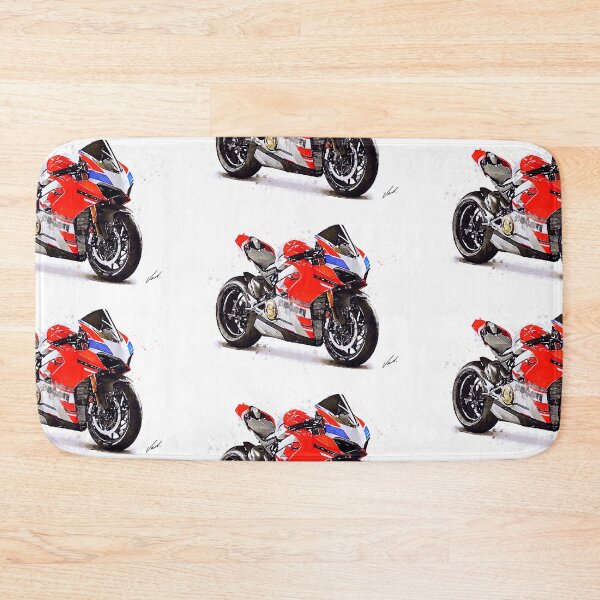 Item preview, Watercolor Sport Motorcycle Panigale V4S - original watercolor by Vart. designed and sold by vartstudio.