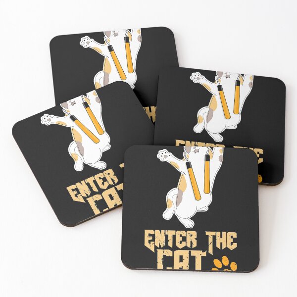 Item preview, Enter The Cat Kung Fu Martial Arts Fighting Cat Lover Premium  designed and sold by nichollehnse.