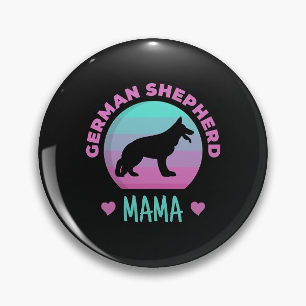 Item preview, German Shepherd Mama Pink Dog Lovers Puppy Mom Pet Owners designed and sold by Lynette1241.