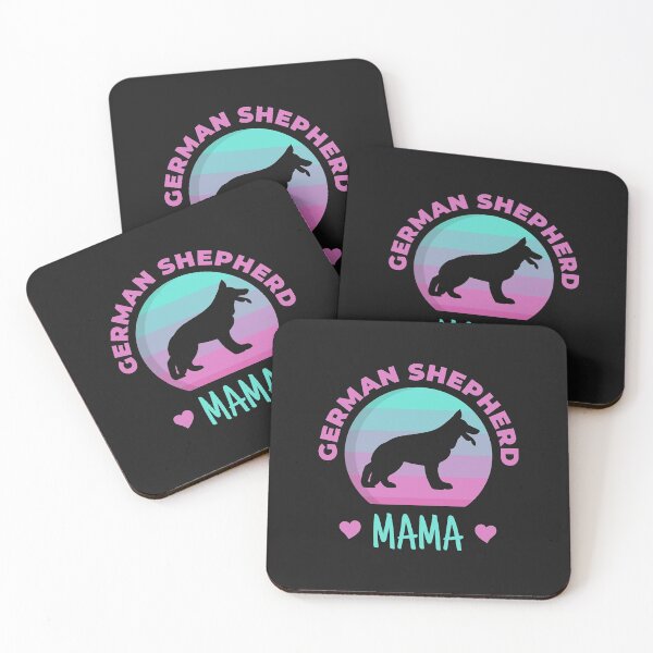 Item preview, German Shepherd Mama Pink Dog Lovers Puppy Mom Pet Owners designed and sold by Lynette1241.
