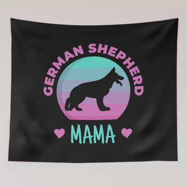 Item preview, German Shepherd Mama Pink Dog Lovers Puppy Mom Pet Owners designed and sold by Lynette1241.