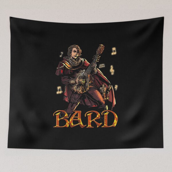 Item preview, Elven Bard Fantasy Tabletop RPG Roleplaying Gamers designed and sold by Melophile73.