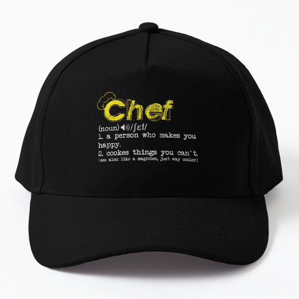 Funny Chef Hat AGMdesign May The Forks Be with You Adjustable Kitchen Cooking Hat for Men & Women Black 