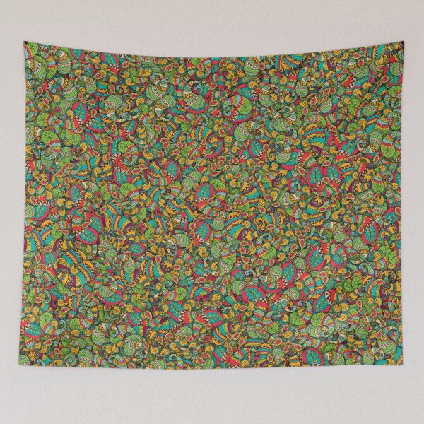 Item preview,  Paisley cucumbers pattern designed and sold by dima-v.