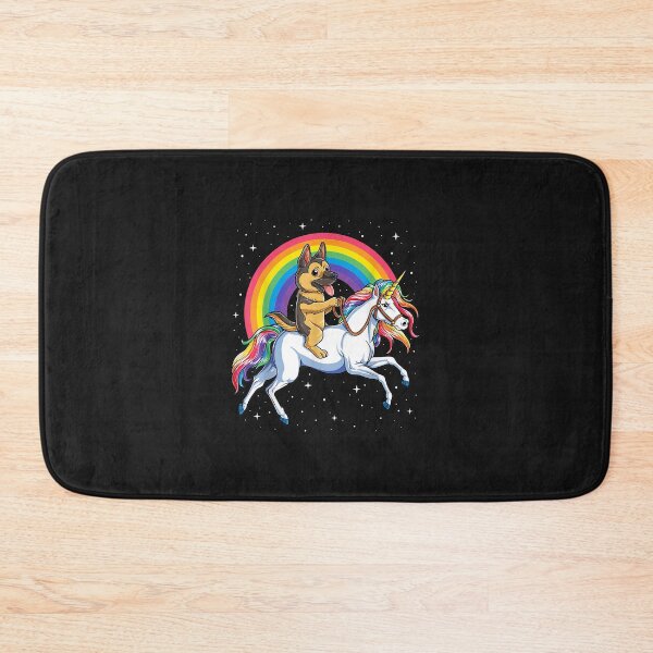 Item preview, German Shepherd Unicorn Girls Space Galaxy Rainbow designed and sold by Lynette1241.